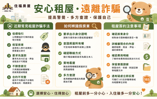 住福包租代管｜遠離租屋詐騙